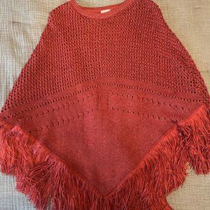 Chico's knitted poncho